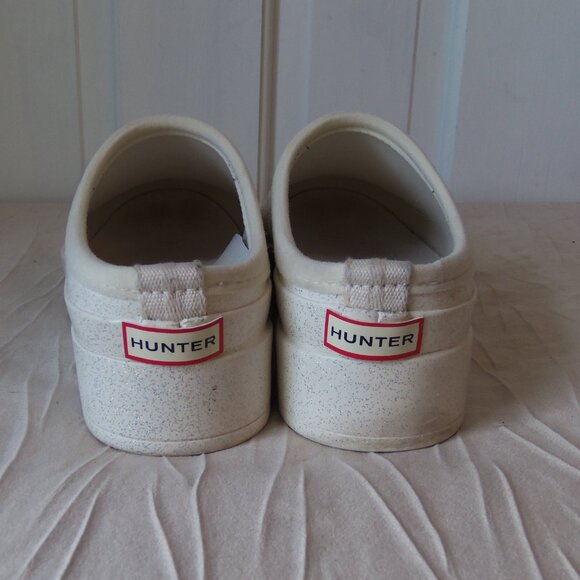 Free People x Hunter Starcloud Glitter Clog sz 7 (RUNS BIG) - Picture 6 of 14